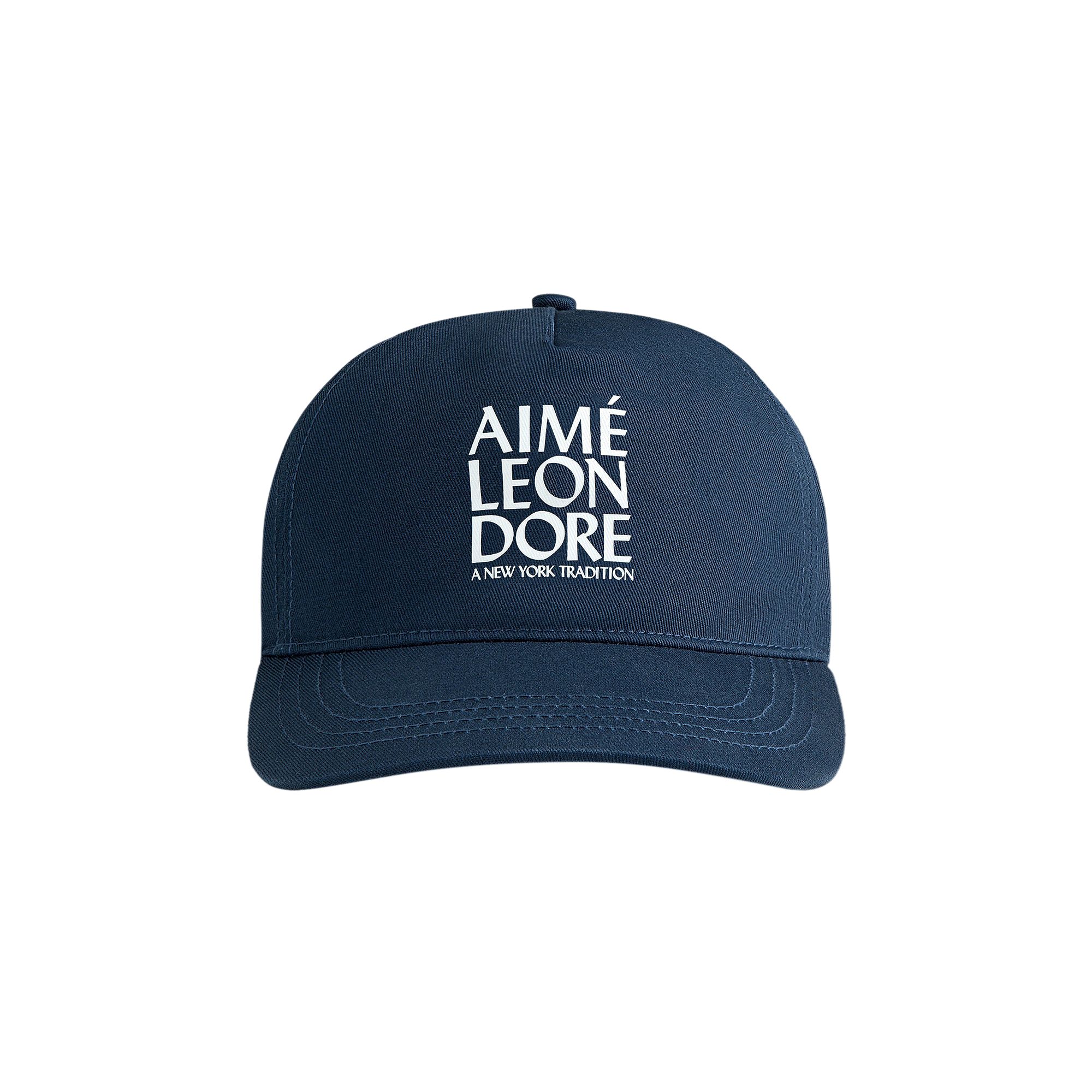 Pre-owned Aimé Leon Dore Stacked Logo Hat 'navy' | Blue | Men's Size Onesize
