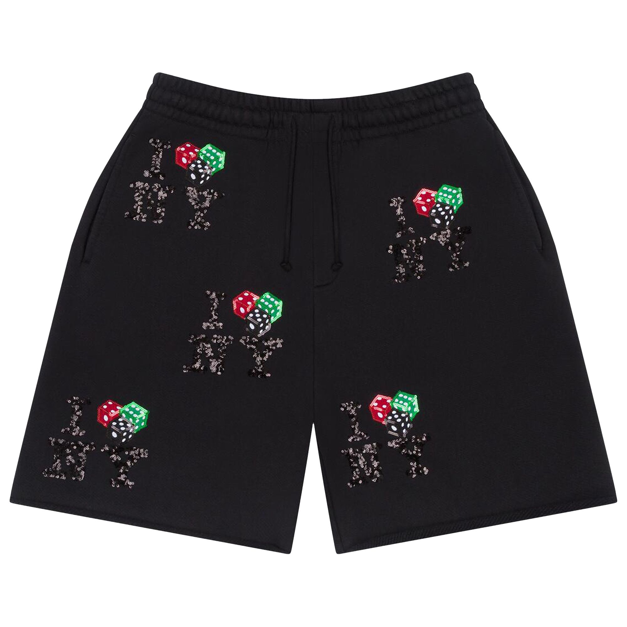Pre-owned Denim Tears Cee-lo Ny Sweat Short 'black' | Men's Size M