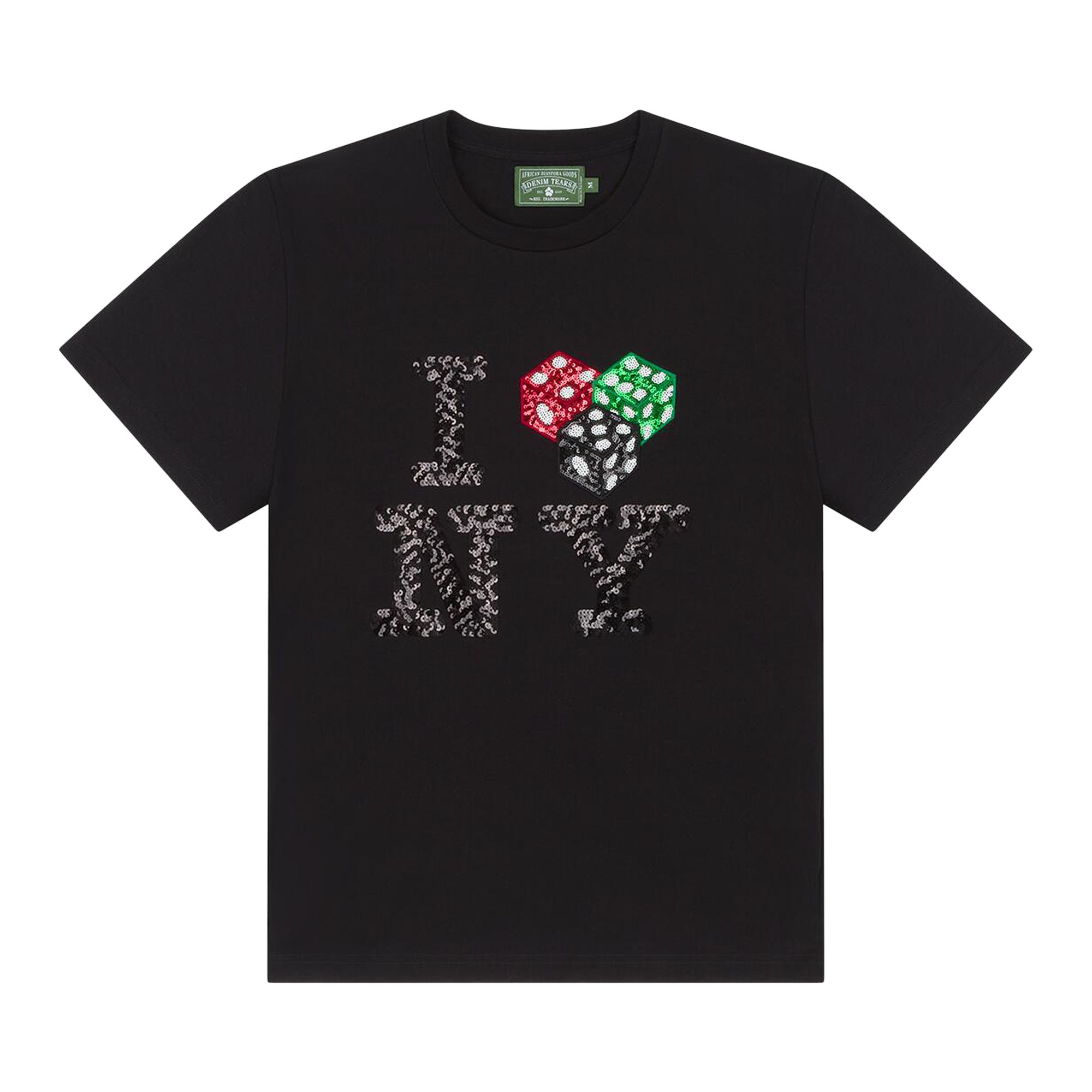 Pre-owned Denim Tears Cee-lo Ny Tee 'black' | Men's Size L