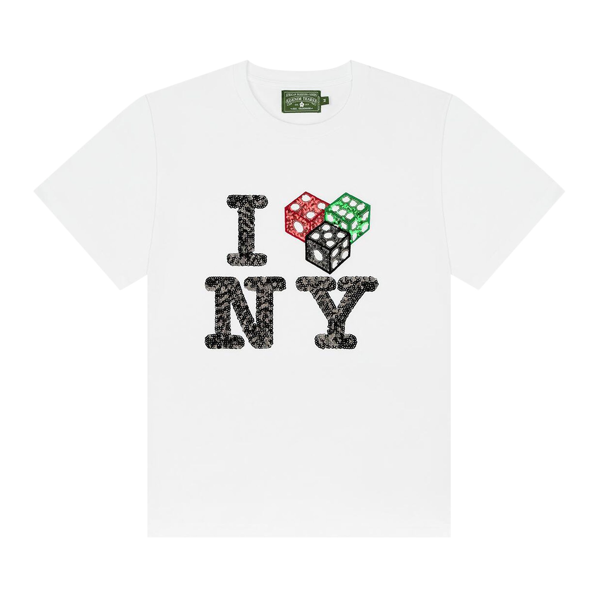 Pre-owned Denim Tears Cee-lo Ny Tee 'white' | Men's Size L