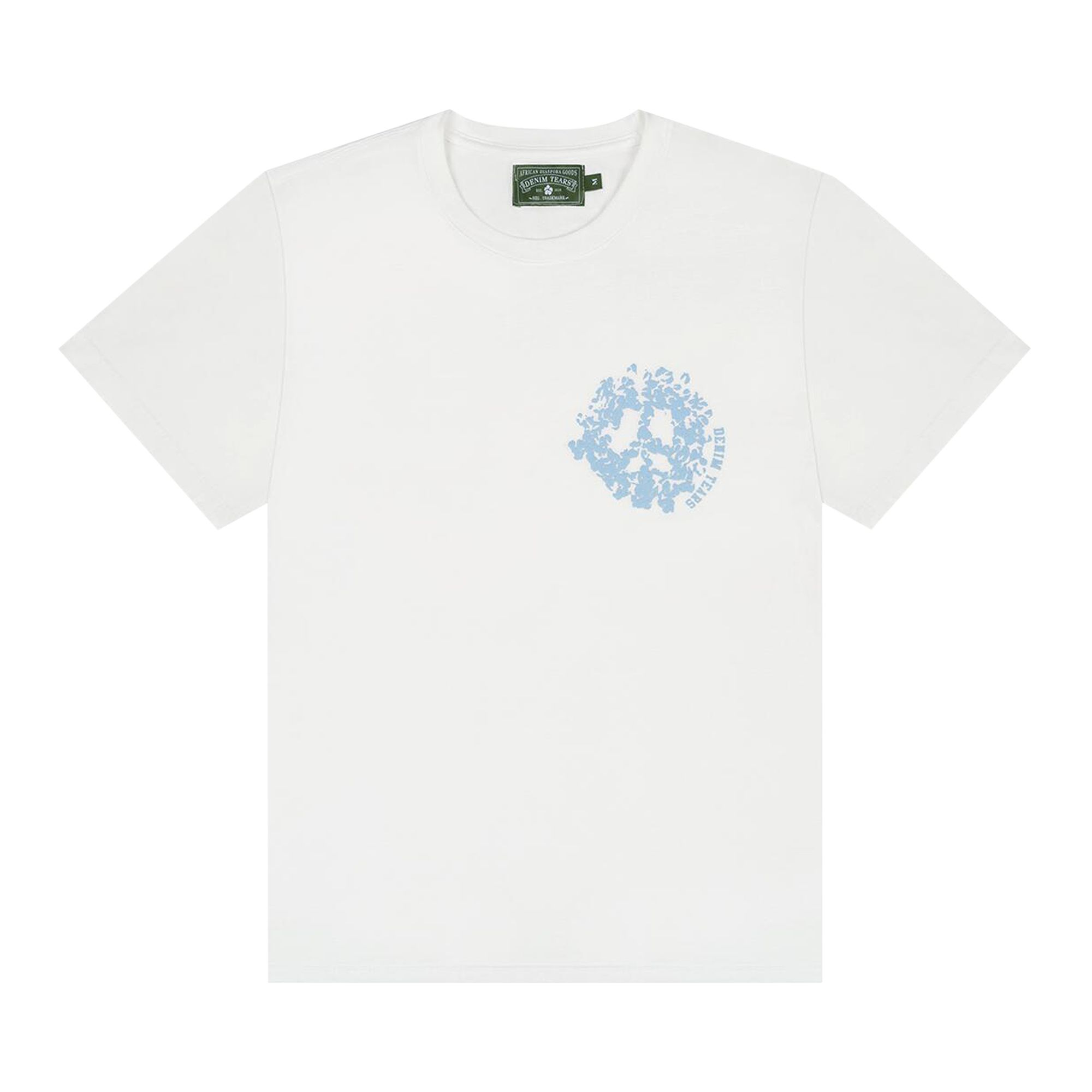 Pre-owned Denim Tears Denim University Tee 'white' | Men's Size Xxl