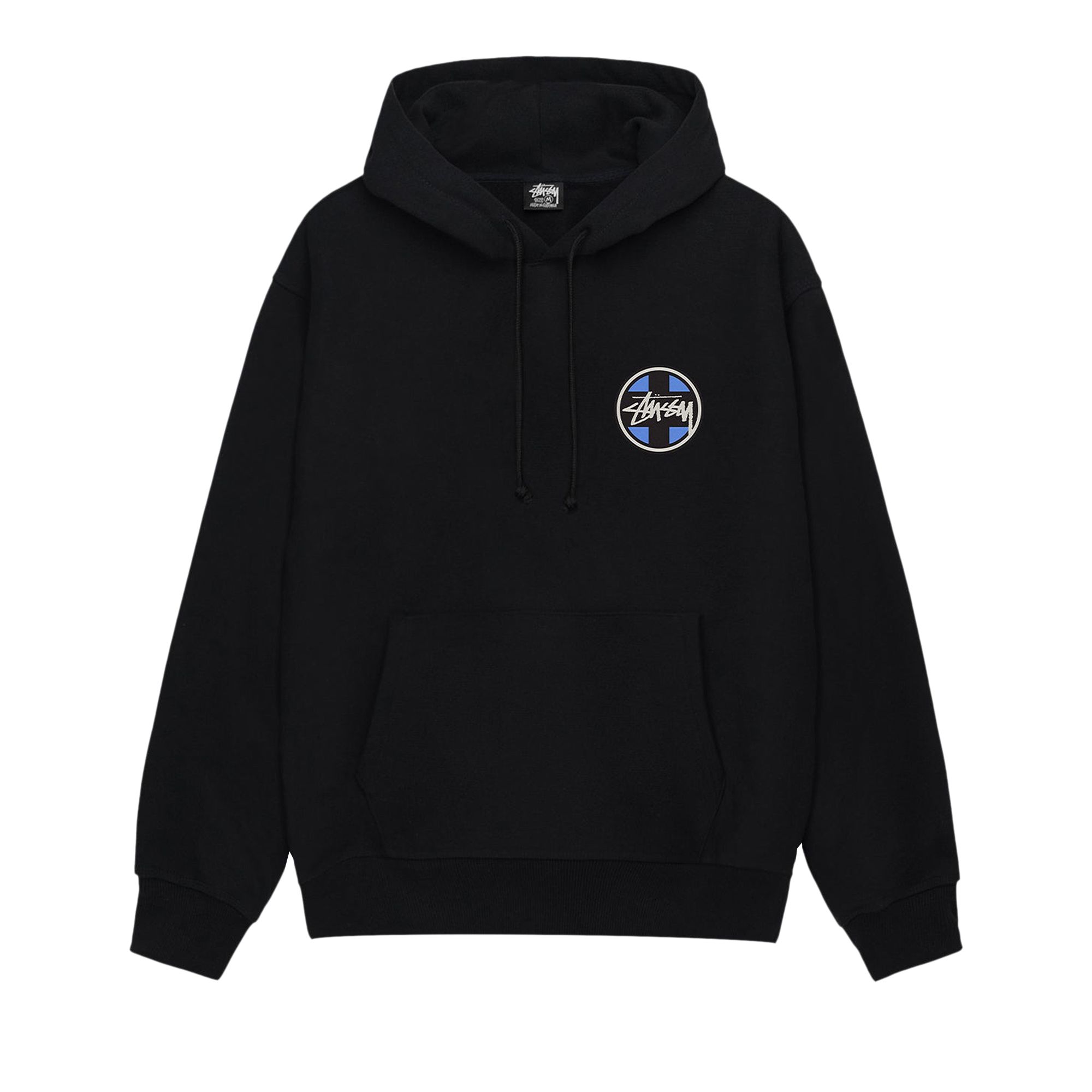 Pre-owned Stussy Cross Dot Hoodie 'black' | Men's Size L