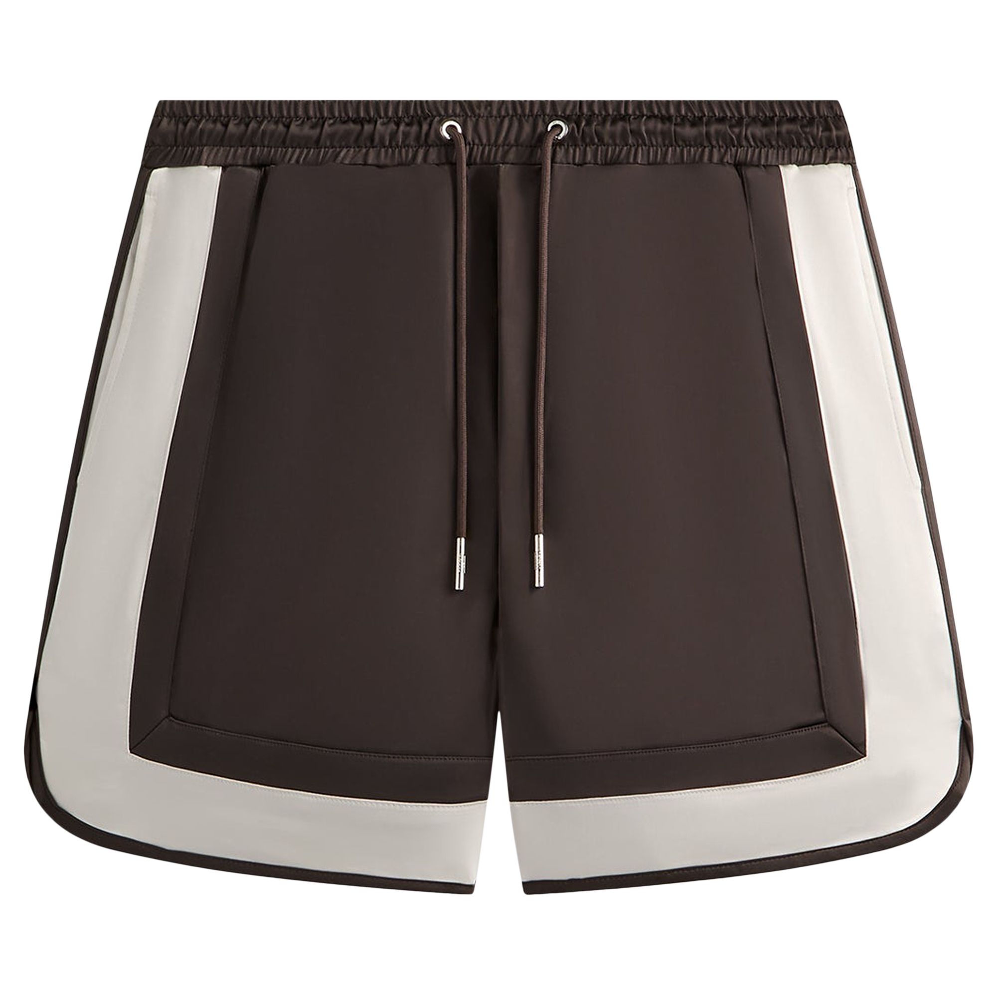 Pre-owned Kith & Kin Washed Satin Dylan Short 'kindling' | Brown | Men's Size S