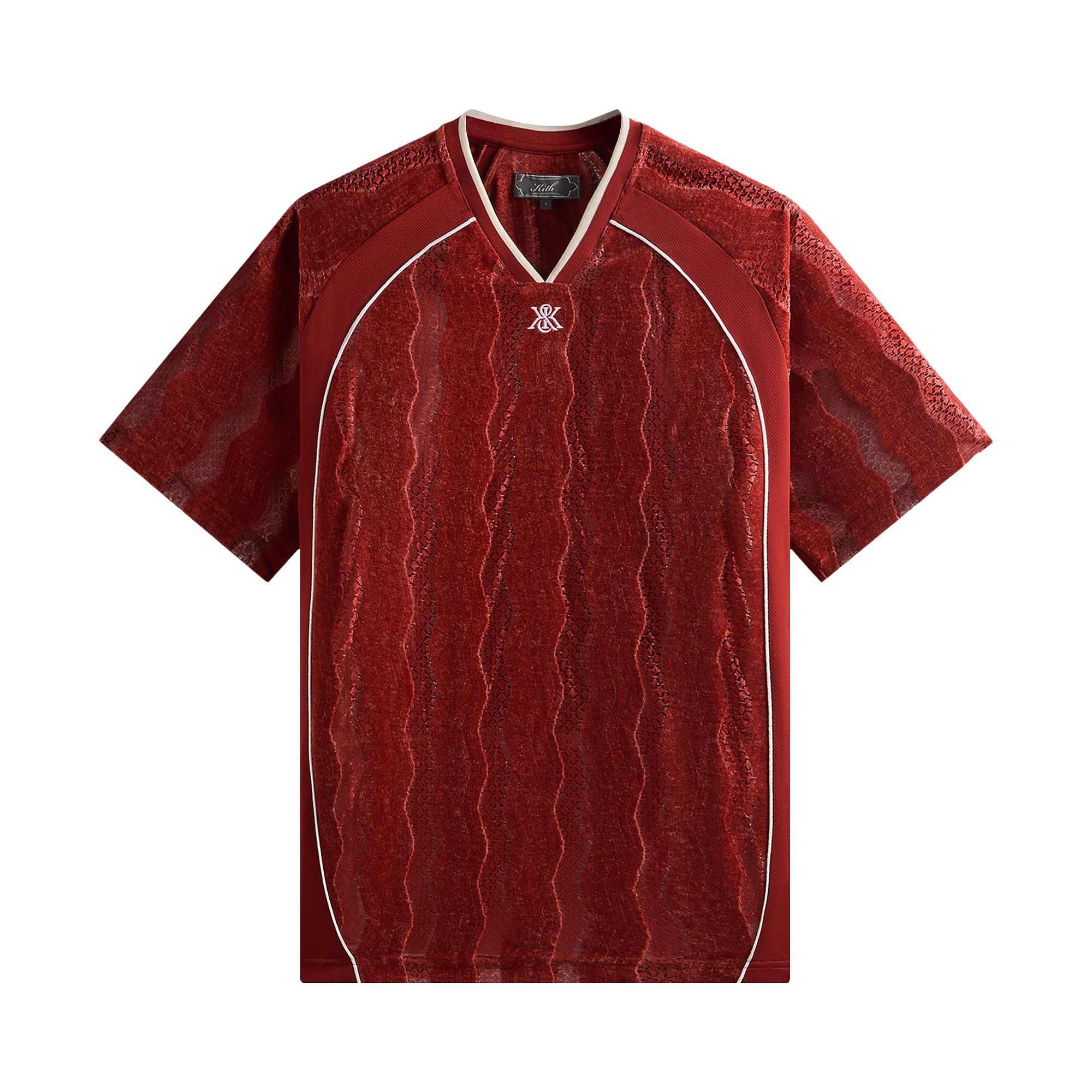 Pre-owned Kith Chase Jersey 'bitters' | Red | Men's Size L