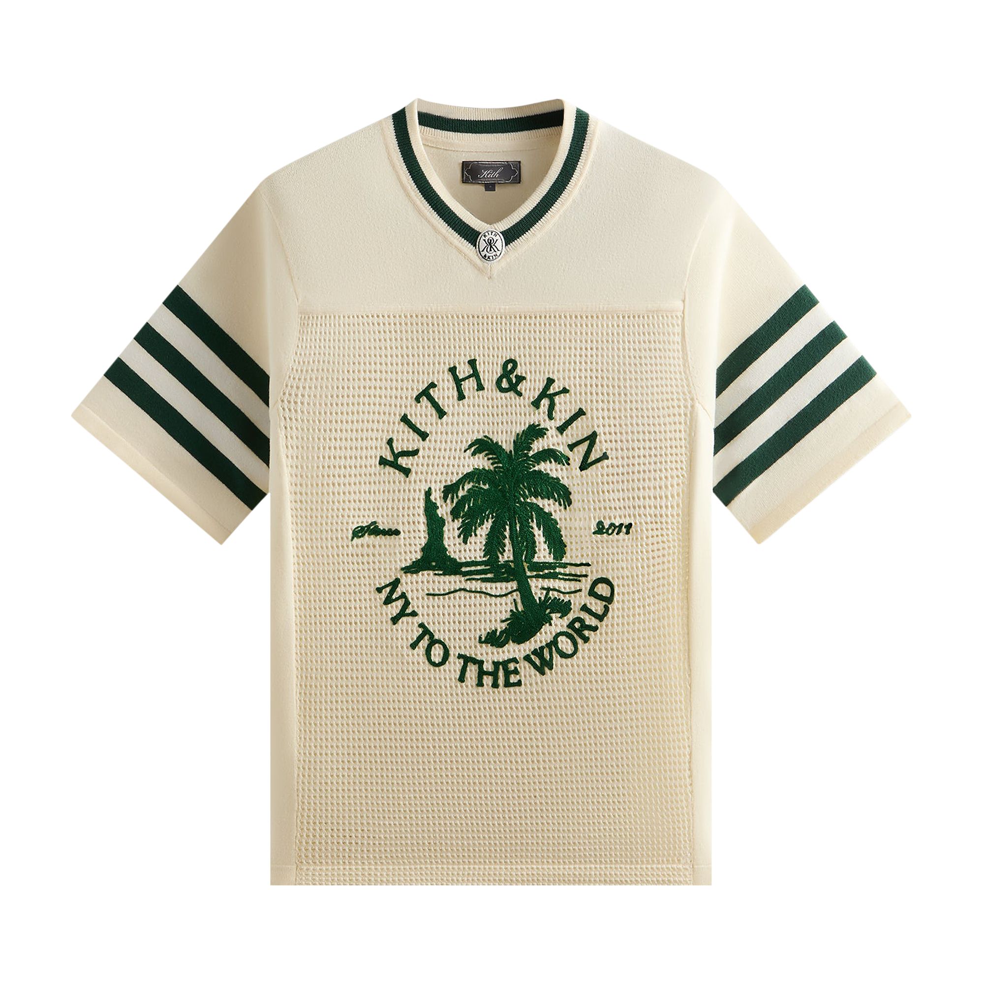 KITH Pre-owned Julian Knit Jersey 'sandrift' | Cream | Men's Size S In White