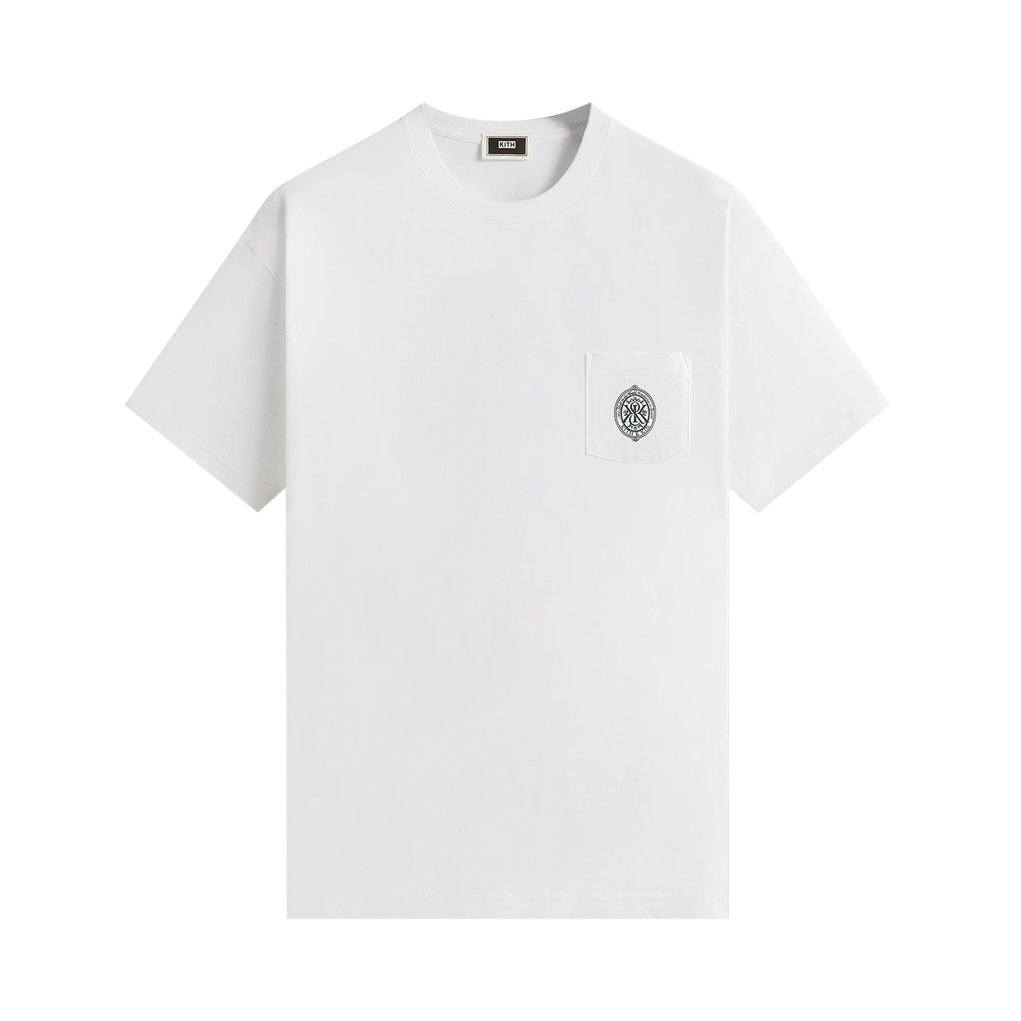 Pre-owned Kith Queens Crest Tee 'white' | Men's Size M
