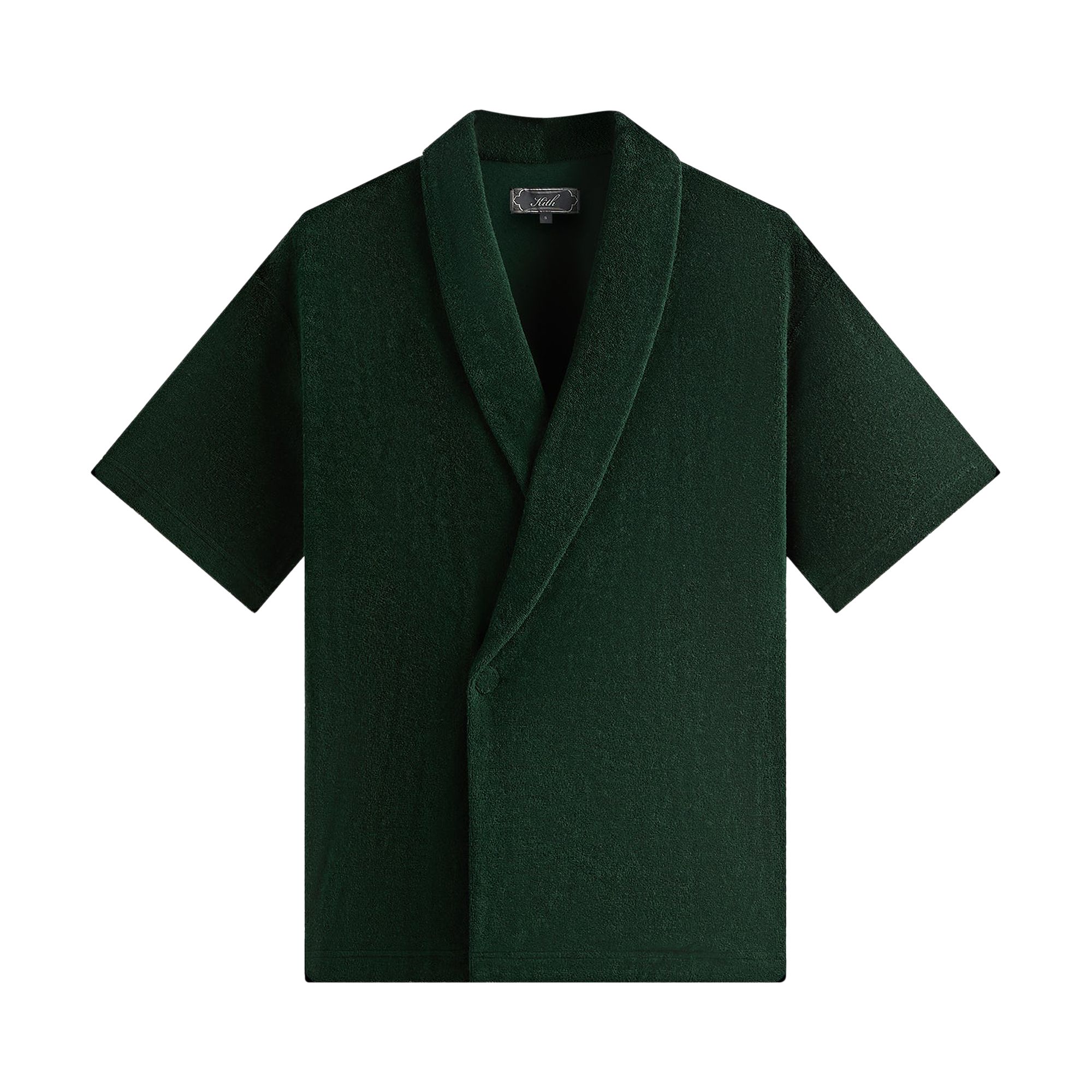 Pre-owned Kith Terry Thompson Crossover Shirt 'stadium' | Green | Men's Size Xl