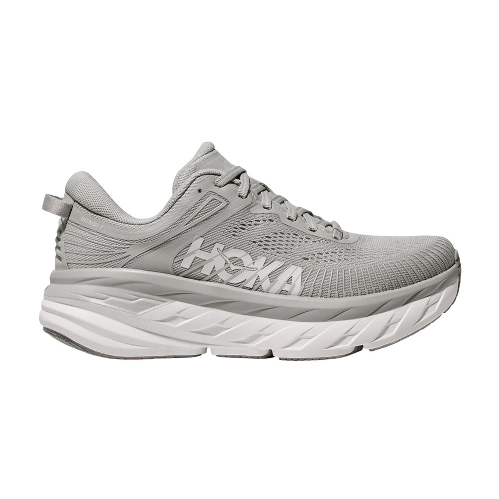 HOKA Bondi 7 'Harbor Mist' | Grey | Men's Size 11.5 - 1110518-HST