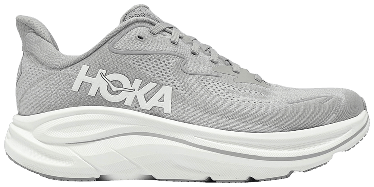 スニーカー Hoka Men's Clifton 10 Wide Stellar Gray 1162032-STLLR HOKA Men's Clifton 10 Wide Stellar Grey/Stardust Running
