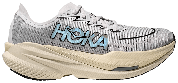 HOKA Mach X 2 White Cosmic Grey