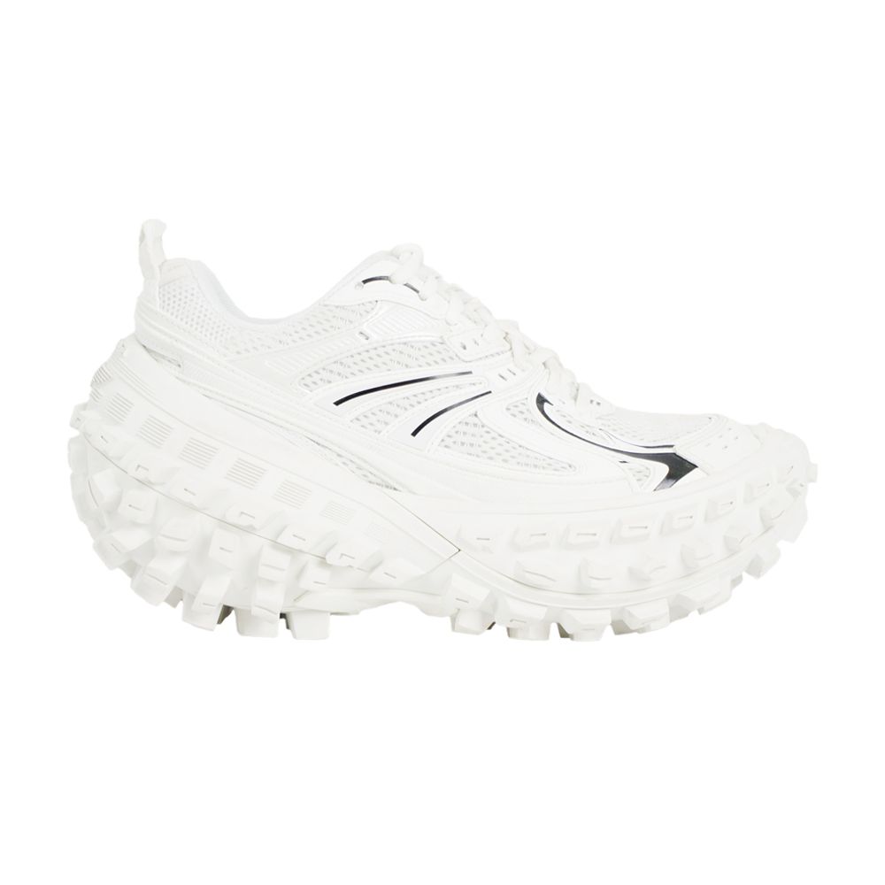 Pre-owned Balenciaga Wmns Defender Sneaker 'eggshell Black' | White | Women's Size 35