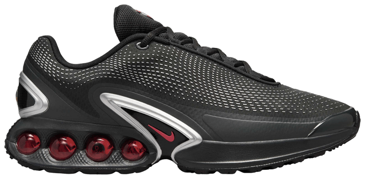 Nike Air Max DN Black Metallic Silver Red