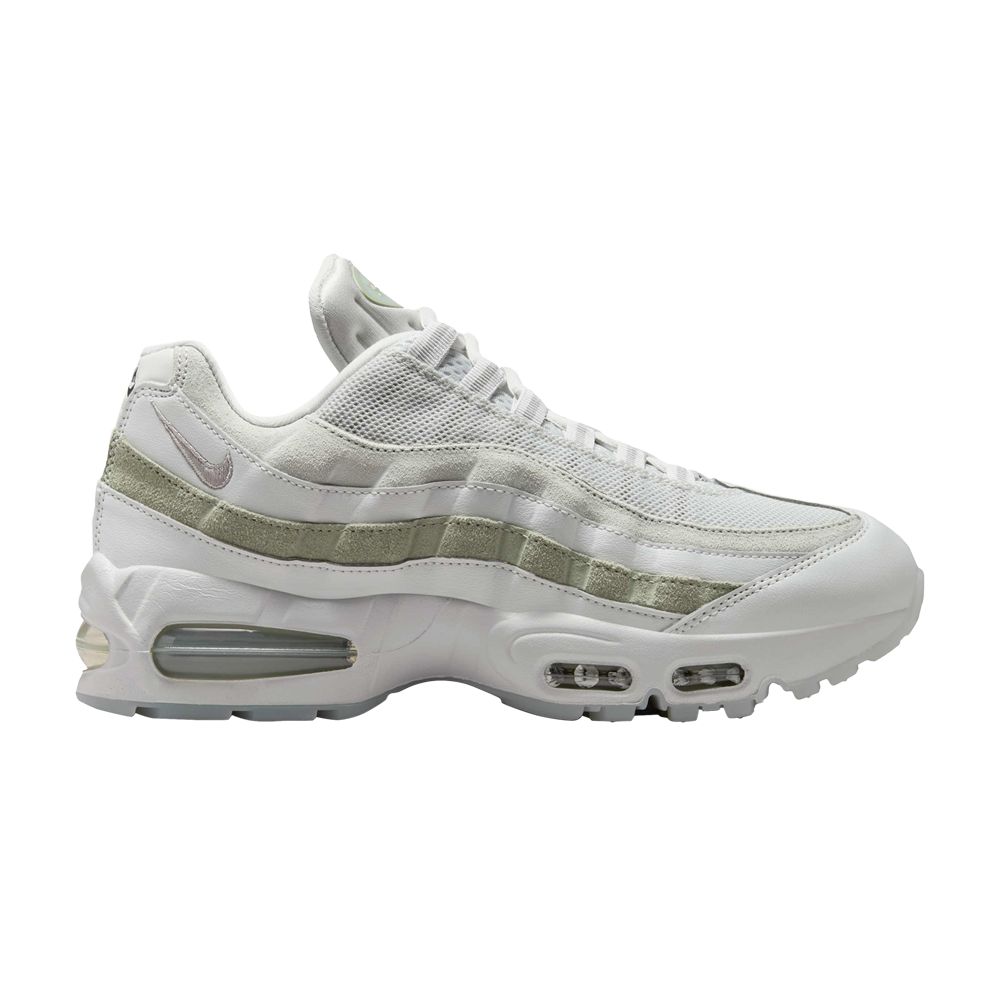 Pre-owned Nike Wmns Air Max 95 Og 'photon Dust Jade Horizon' | White | Women's Size 7