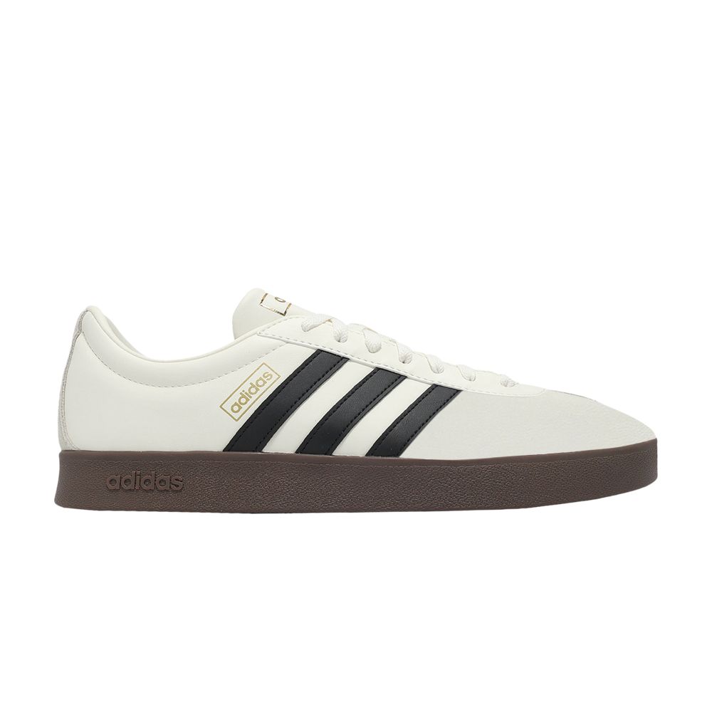 adidas VL Court Classic 'Off White Black Brown' | Cream | Men's Size 13 - JQ1501