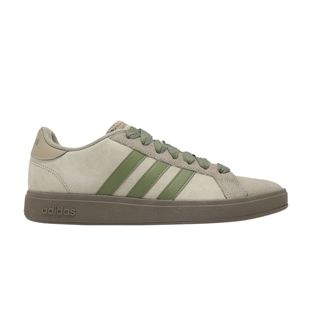 adidas Grand Court Base 00s 'Blanch Cargo' | Green | Men's Size 8.5 - JR7078