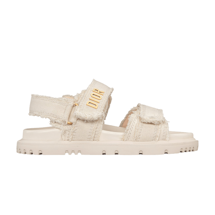 Dior｜SANDALS (KCO002CVA 02U) Buy Dior Wmns Dioract Sandal 'Ecru' - KCO002CVA S02U | GOAT