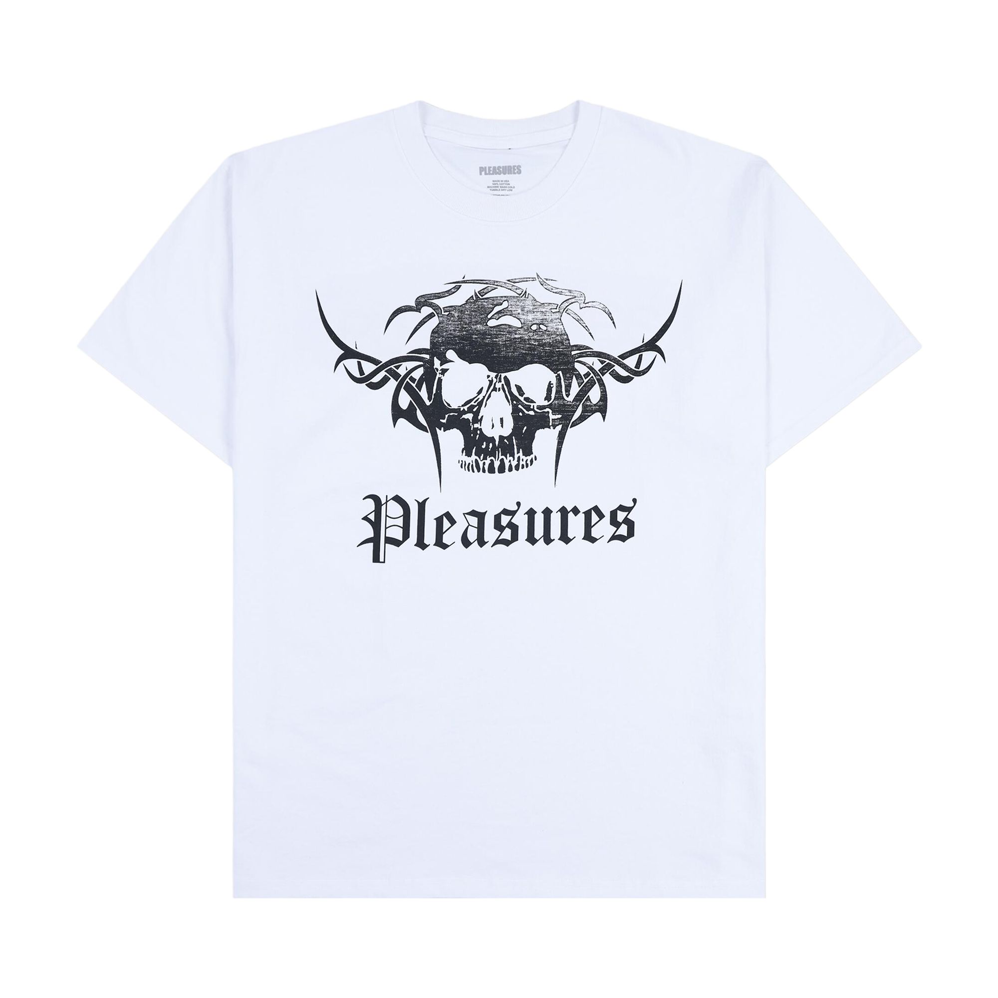 Pre-owned Pleasures Tradition T-shirt 'white' | Men's Size S