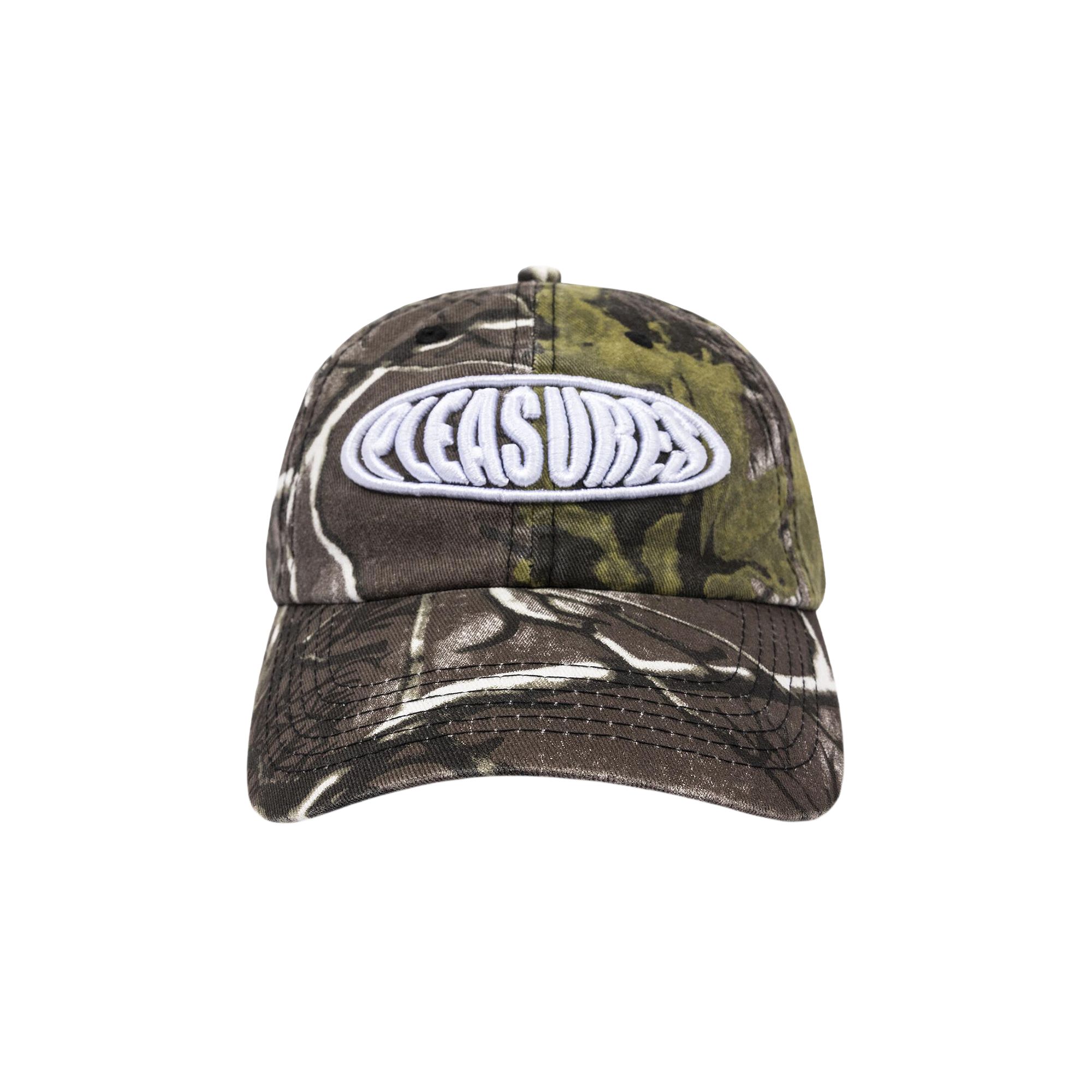 Pre-owned Pleasures Bubble Logo Polo Cap 'camo' | Multi-color | Men's Size Onesize