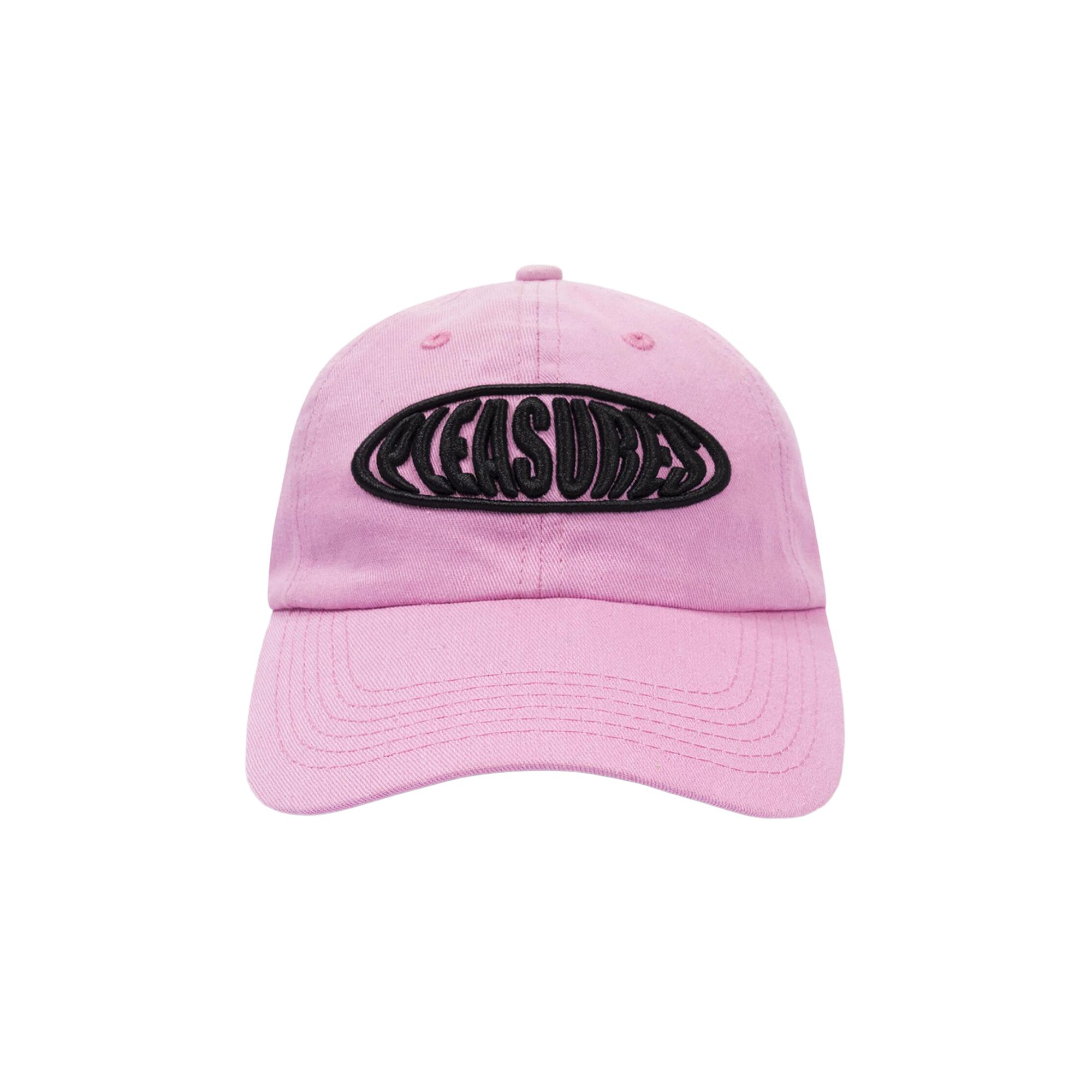 Pre-owned Pleasures Bubble Logo Polo Cap 'pink' | Men's Size Onesize
