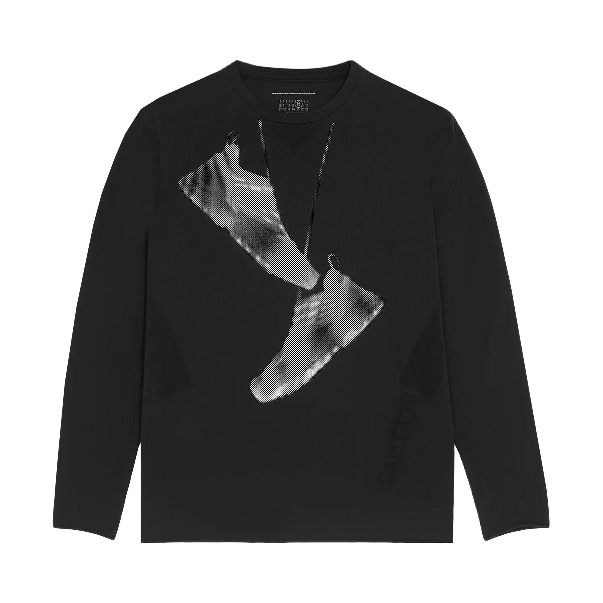 Pre-owned Mm6 Maison Margiela X Salomon Sneaker Print T-shirt 'black' | Men's Size M