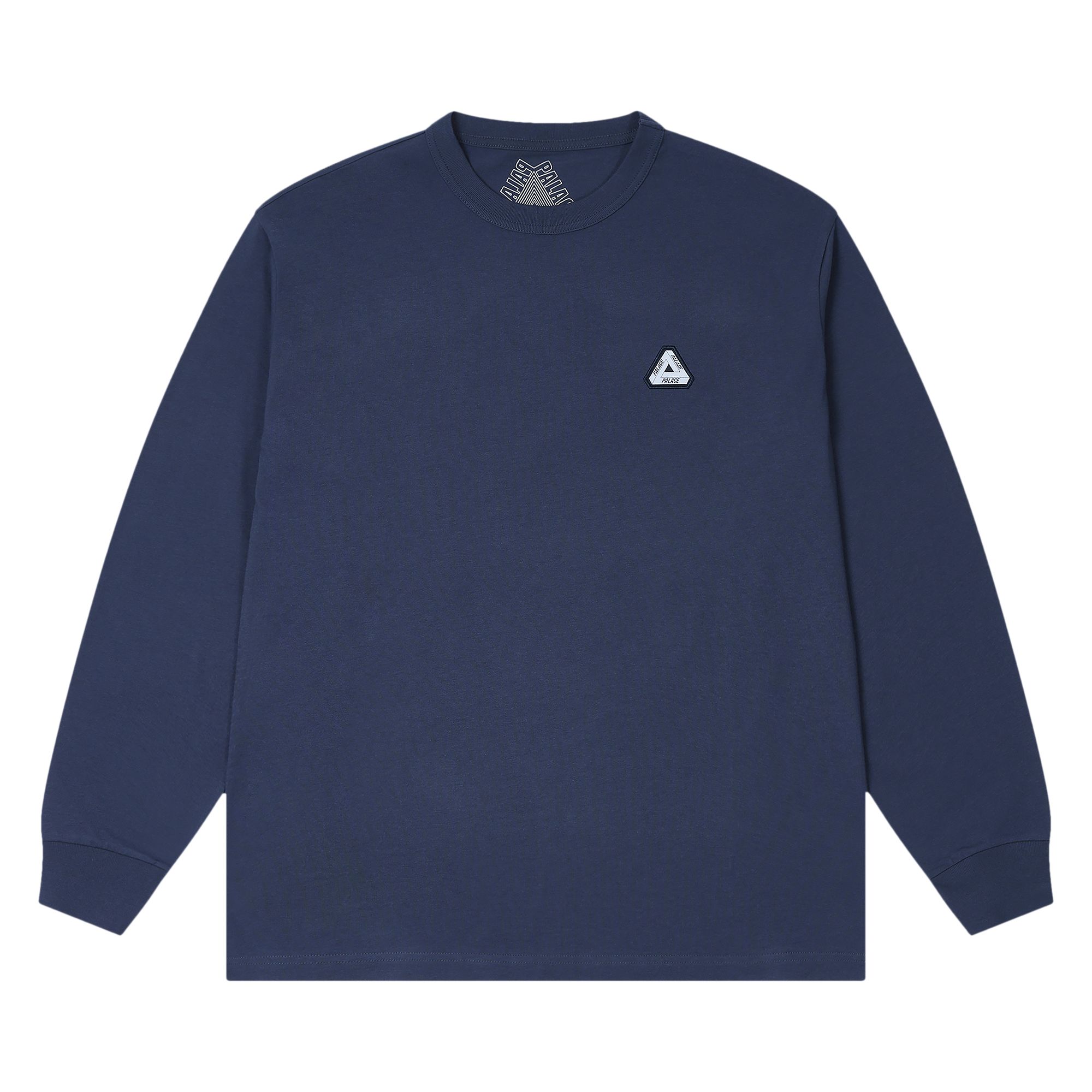 Pre-owned Palace Sofar Long-sleeve 'navy' | Blue | Men's Size Xl