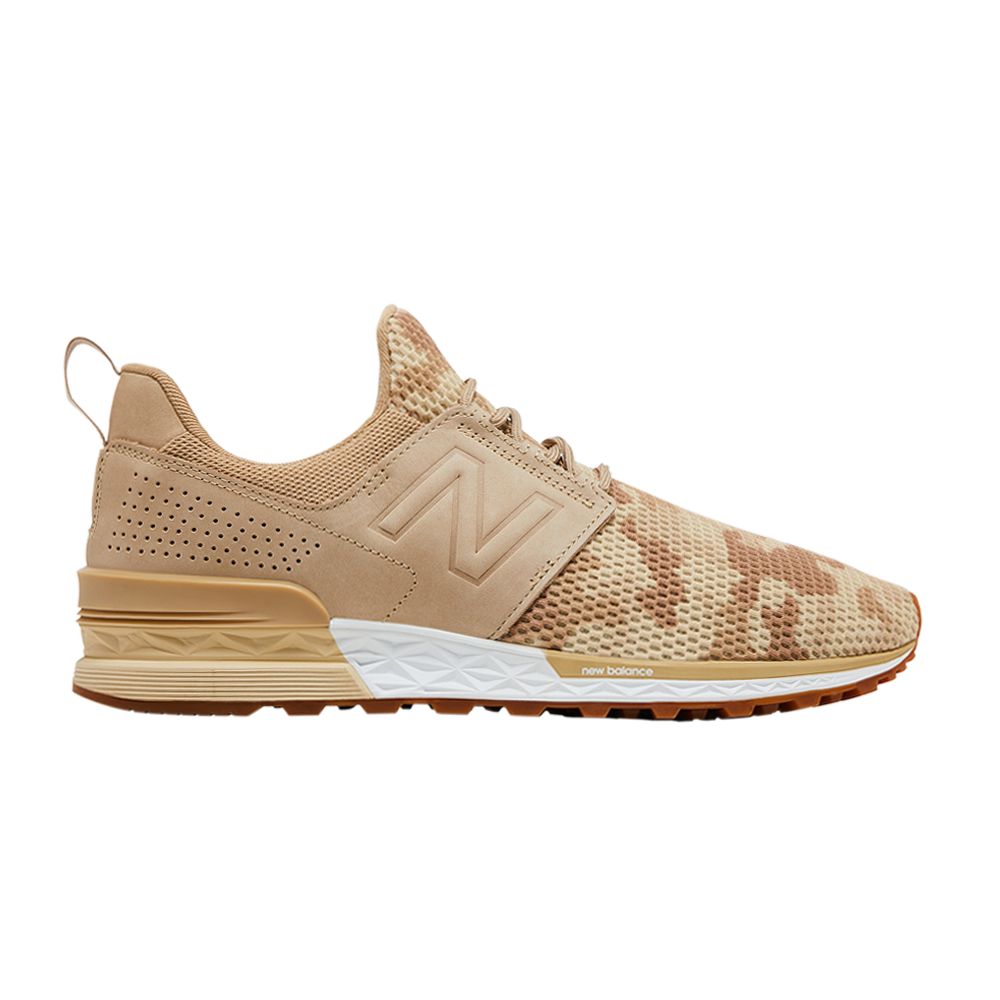 New Balance 574 Sport 'Bone Camo' | Tan | Men's Size 7 - MS574DCB