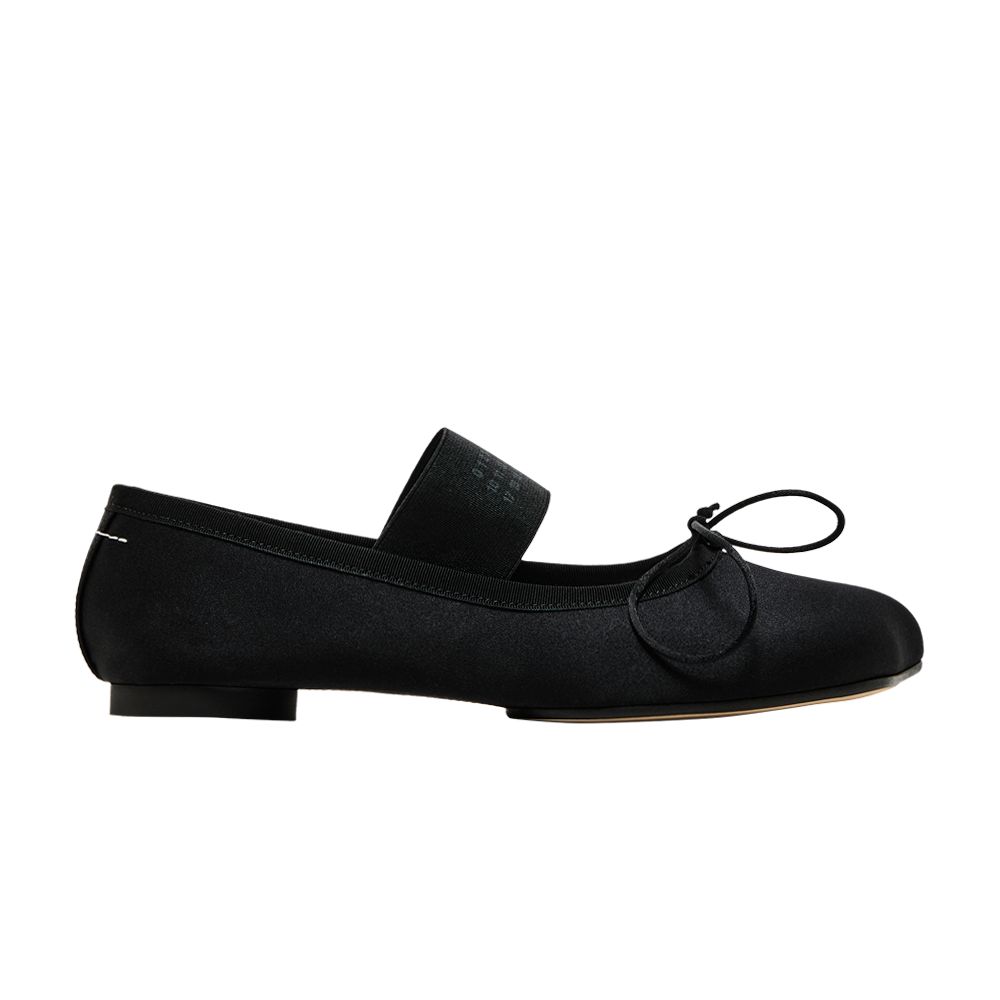 Pre-owned Mm6 Maison Margiela Wmns Anatomic Ballerinas 'black' | Women's Size 36