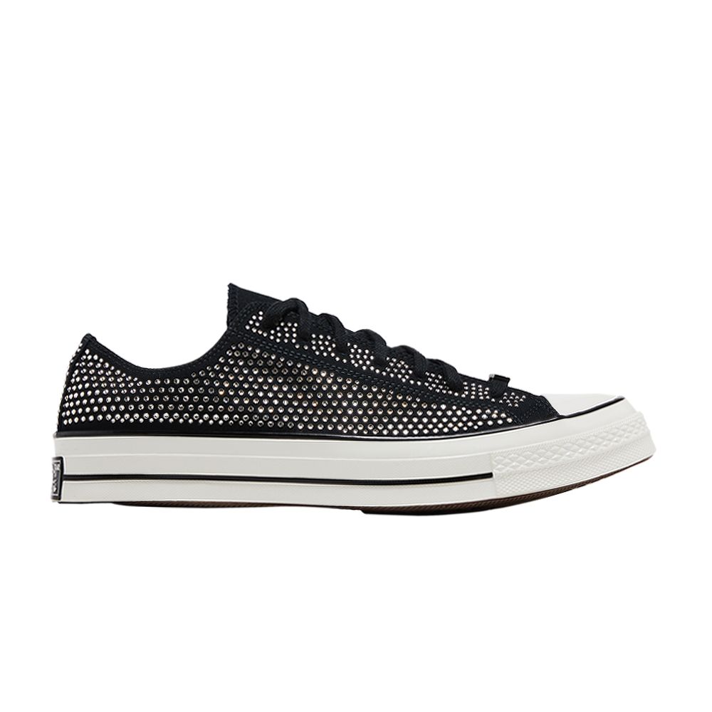 Pre-owned Converse Swarovski X Chuck 70 Low 'black' | Men's Size 8