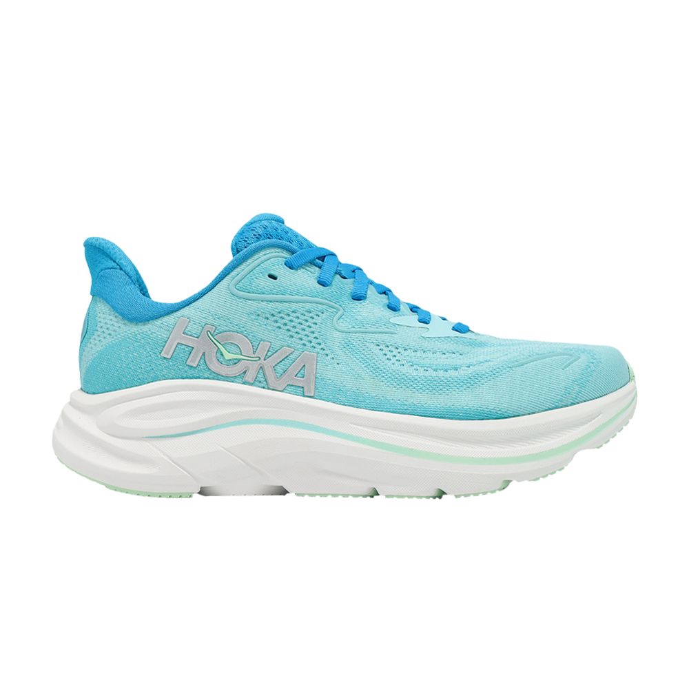 HOKA Wmns Clifton 10 Wide 'Skyward Blue' | Women's Size 10 - 1162050-SKYW