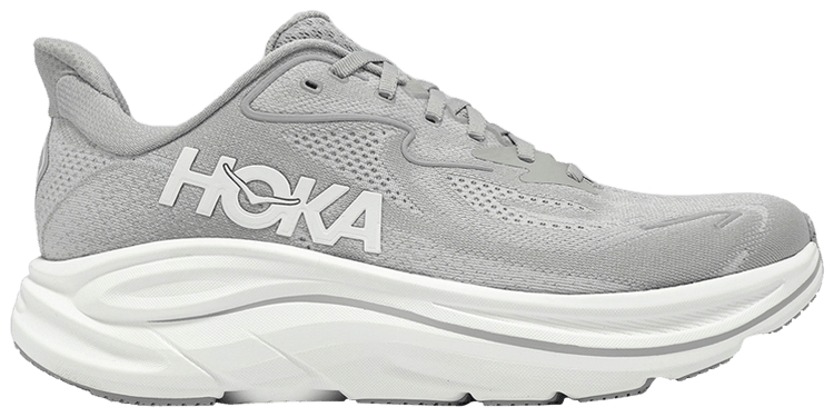 HOKA Clifton 10 Extra Wide Stellar Grey