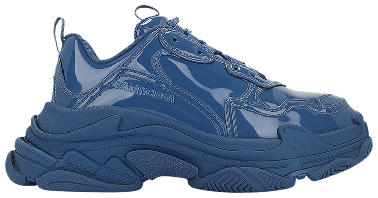 Balenciaga Triple S Sneaker Blue Patent