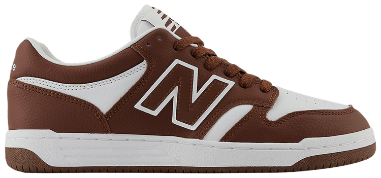 New Balance 480 Brown White