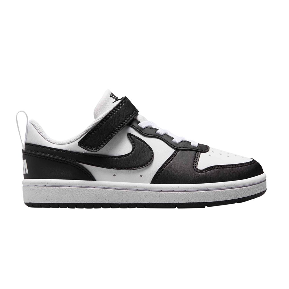 Pre-owned Nike Court Borough Low Recraft Ps 'black White' | Kid's Size 13.5