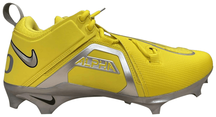 Nike Alpha Menace Pro 3 Low Wide SMU Oregon Alternate Home PE