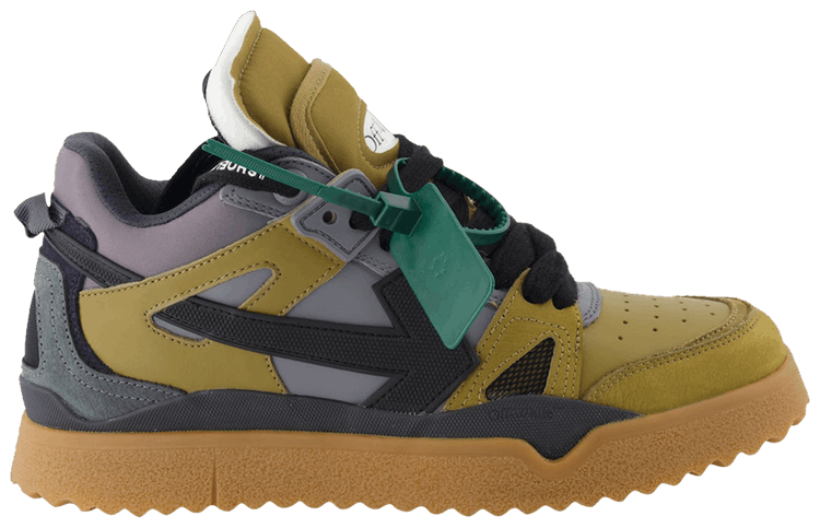 Off White New Sponge Mid Military Black