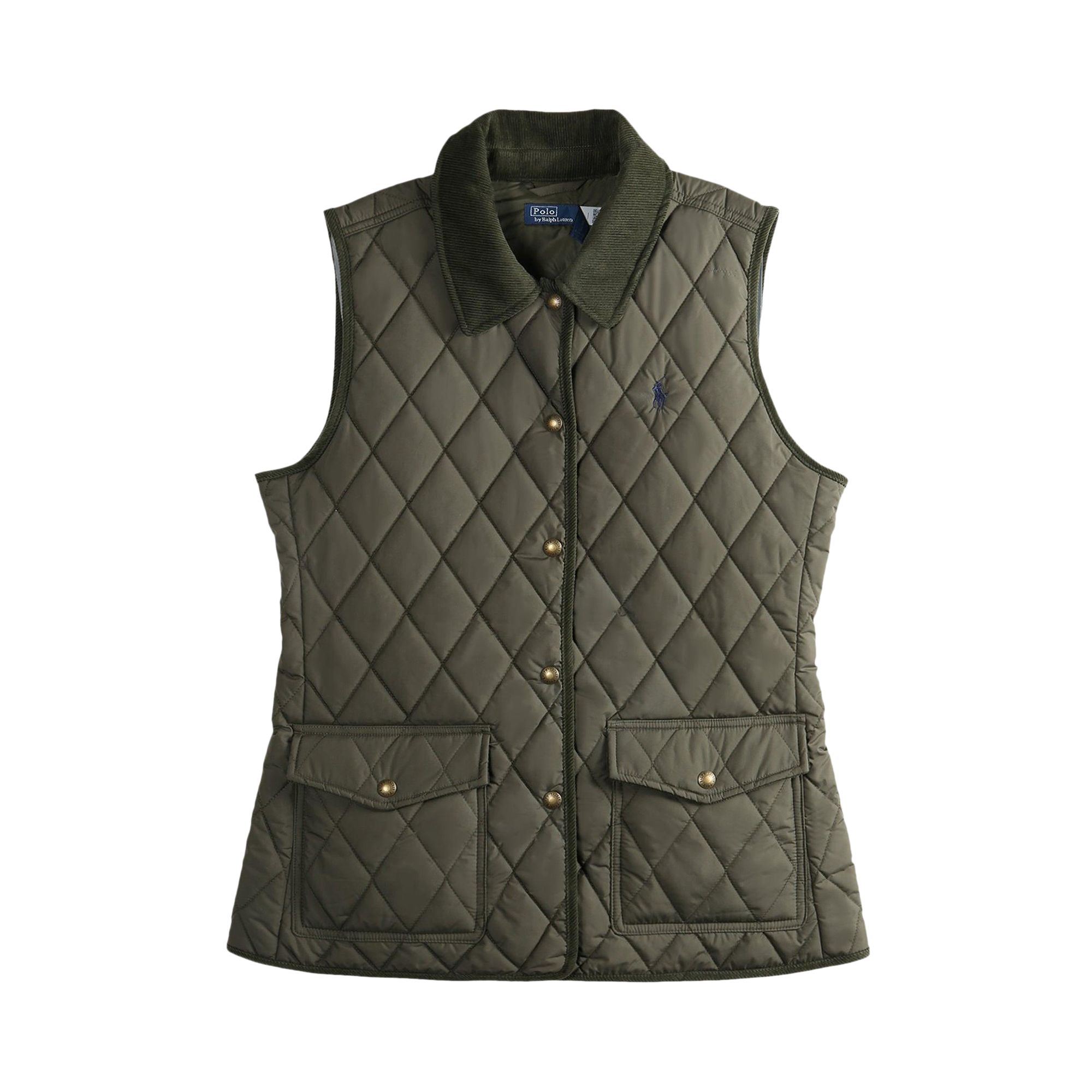 Pre-owned Polo Ralph Lauren Poly Woven Coat 'ranger Green' | Women's Size Xs
