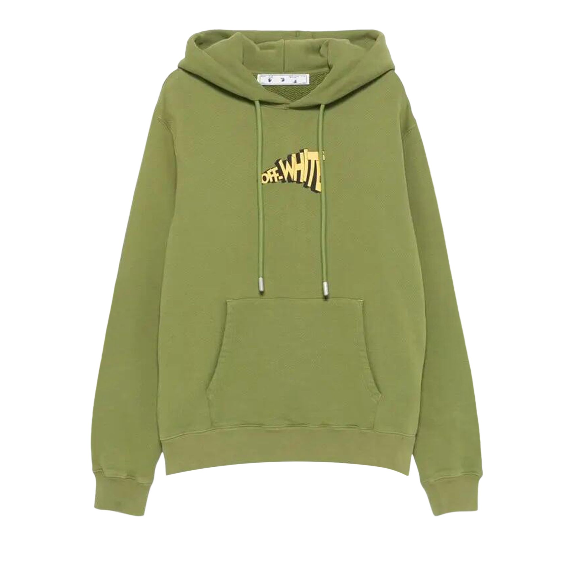 Pre-owned Off-white Arrows Print Hoodie 'green' | Men's Size L