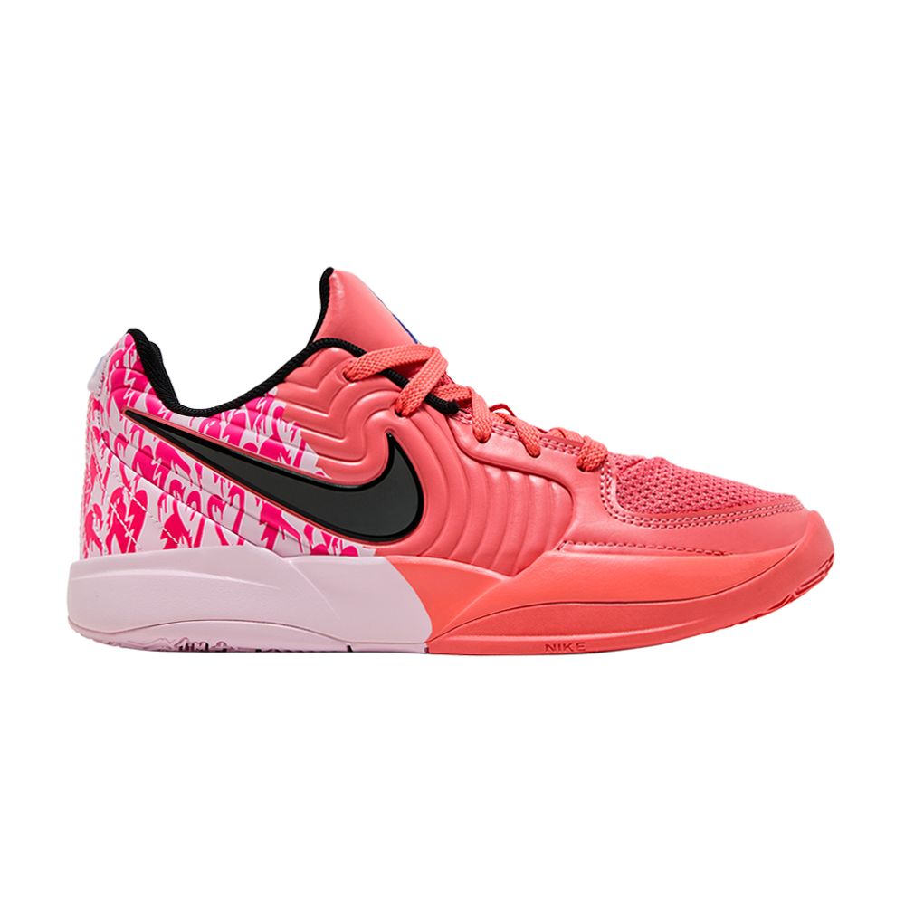 Pre-owned Nike Ja 2 Gs 'heart Eyes' | Red | Kid's Size 1.5