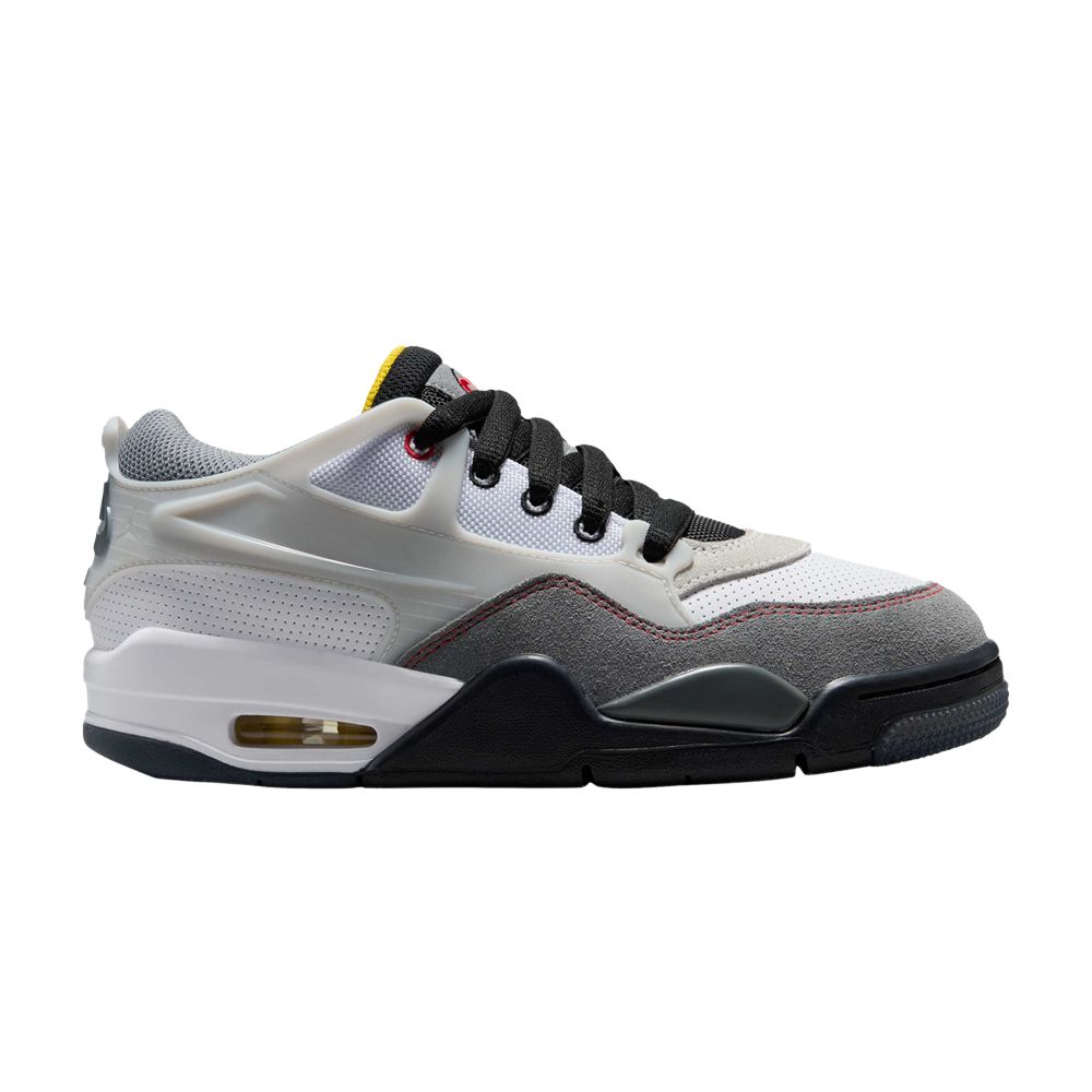Pre-owned Air Jordan 4 Rm Premium Gs 'motorsports' | White | Kid's Size 6.5