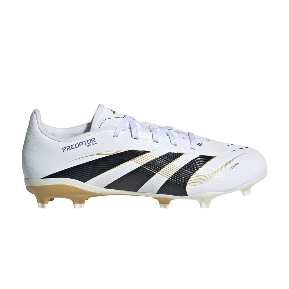 adidas Predator 24 League FG MG K 'Road to Glory Pack' | White | Kid's Size 5.5 - JI1124