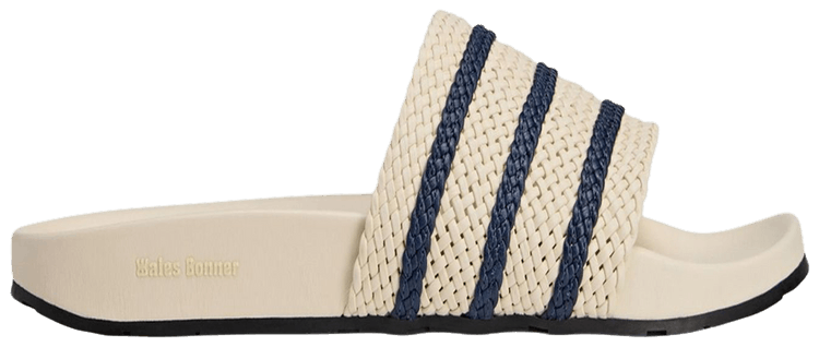 Wales Bonner x adidas Adilette Slides Wonder White Night Indigo