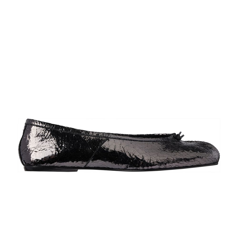Pre-owned Maison Margiela Wmns Tabi New Ballerina Flat 'broken Mirror - Silver' | Grey | Women