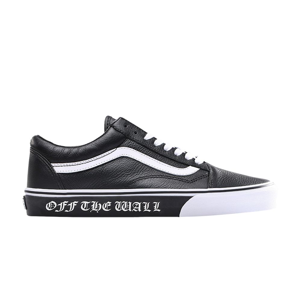 Vans Old Skool 'Gothic Sidewall' | Black | Men's Size 7 - VN0A38G1PJM