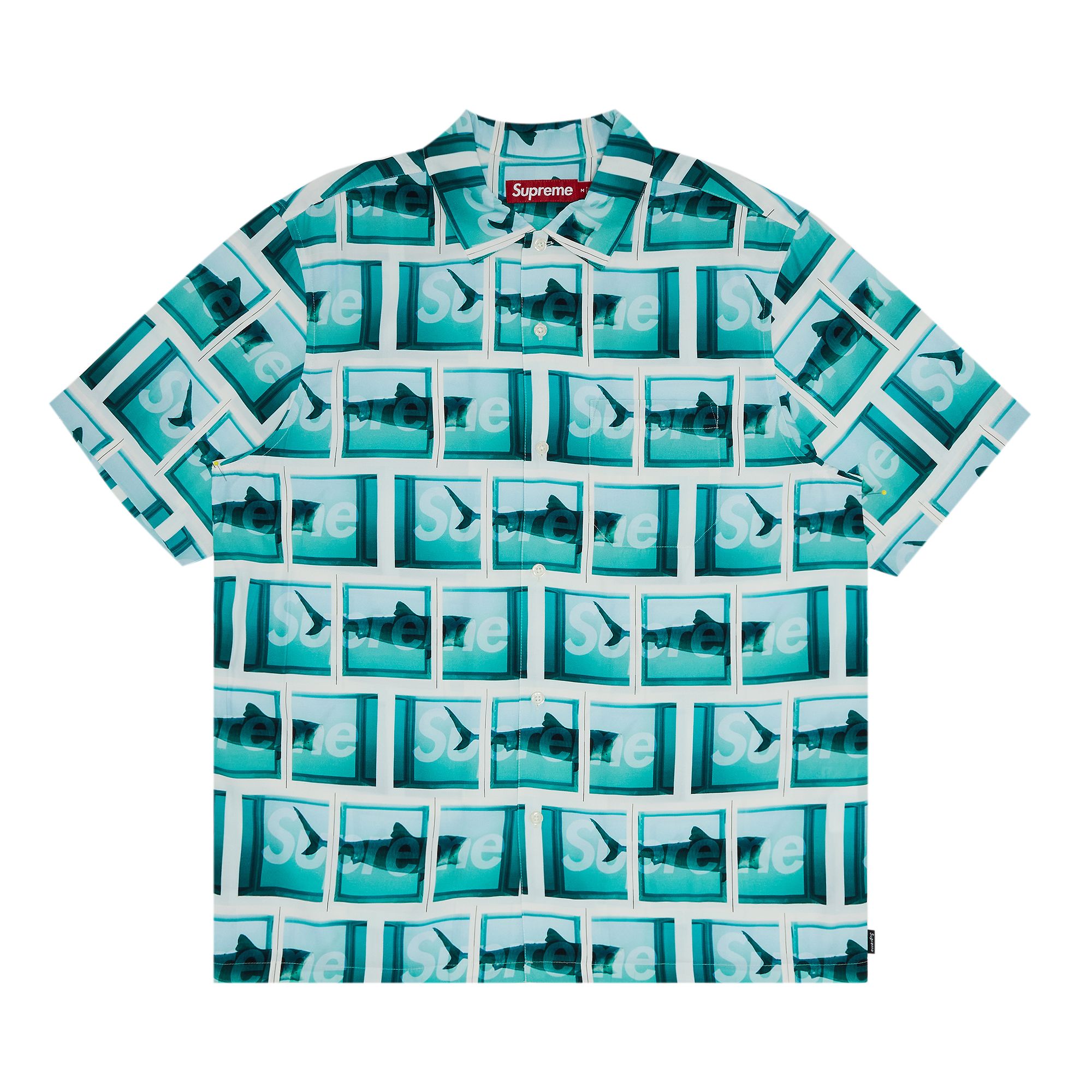 Pre-owned Supreme X Damien Hirst Short-sleeve Shirt 'white' | Men's Size S