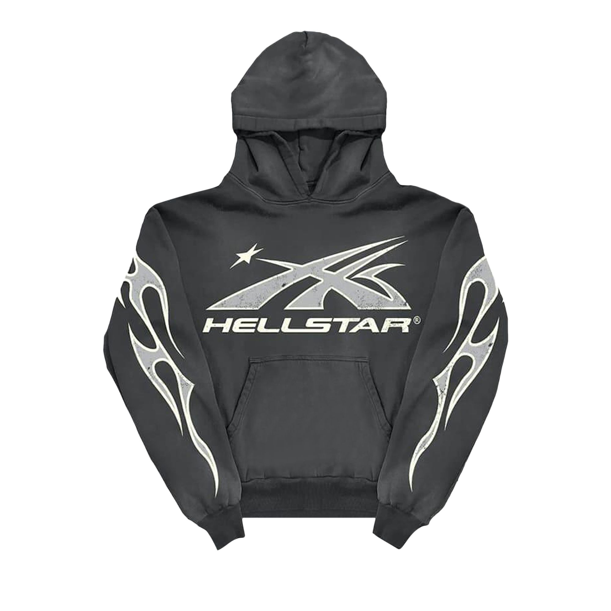Pre-owned Hellstar Sports Hoodie 'grey' | Men's Size Xl