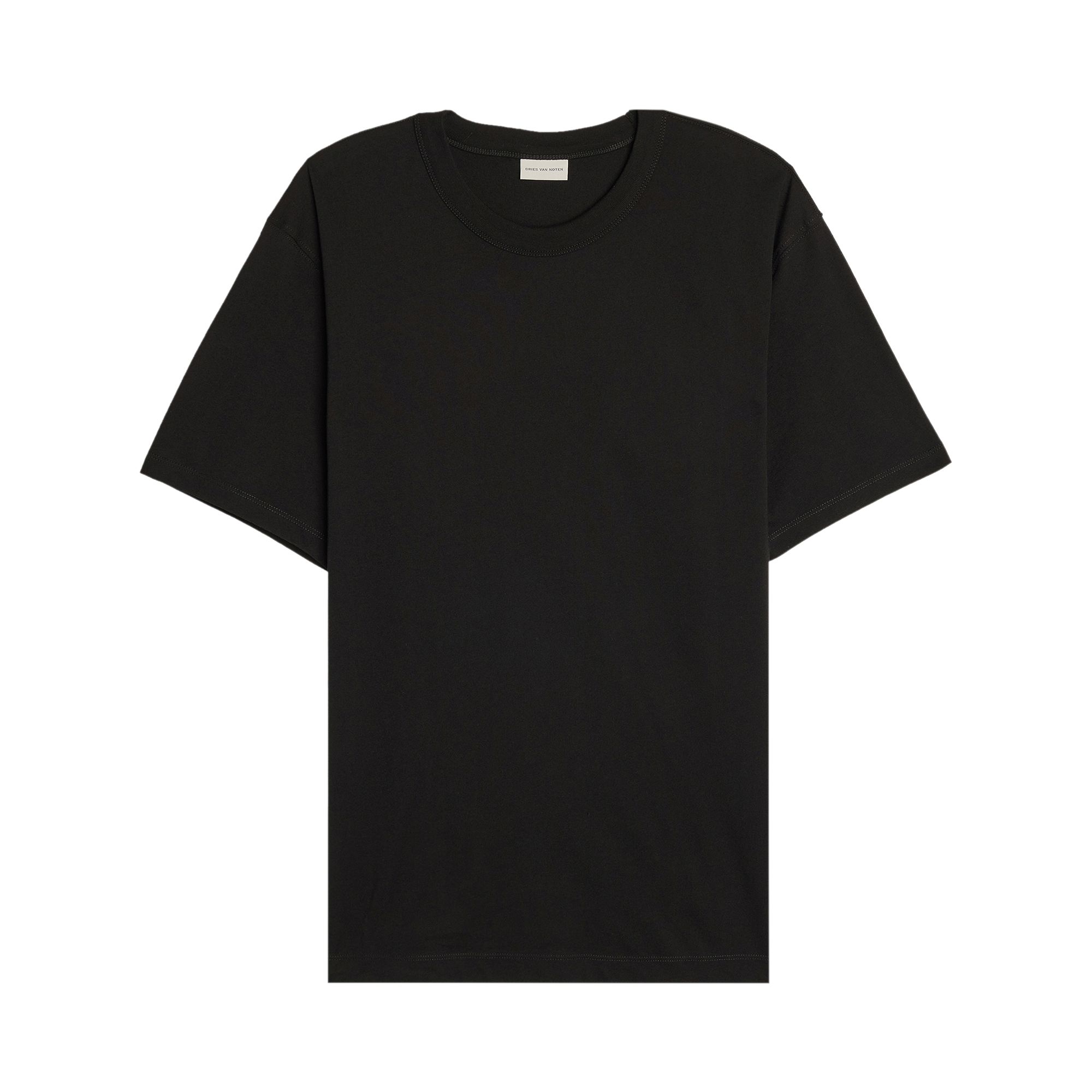 Pre-owned Dries Van Noten Medium Fitted T-shirt 'black' | Men's Size S