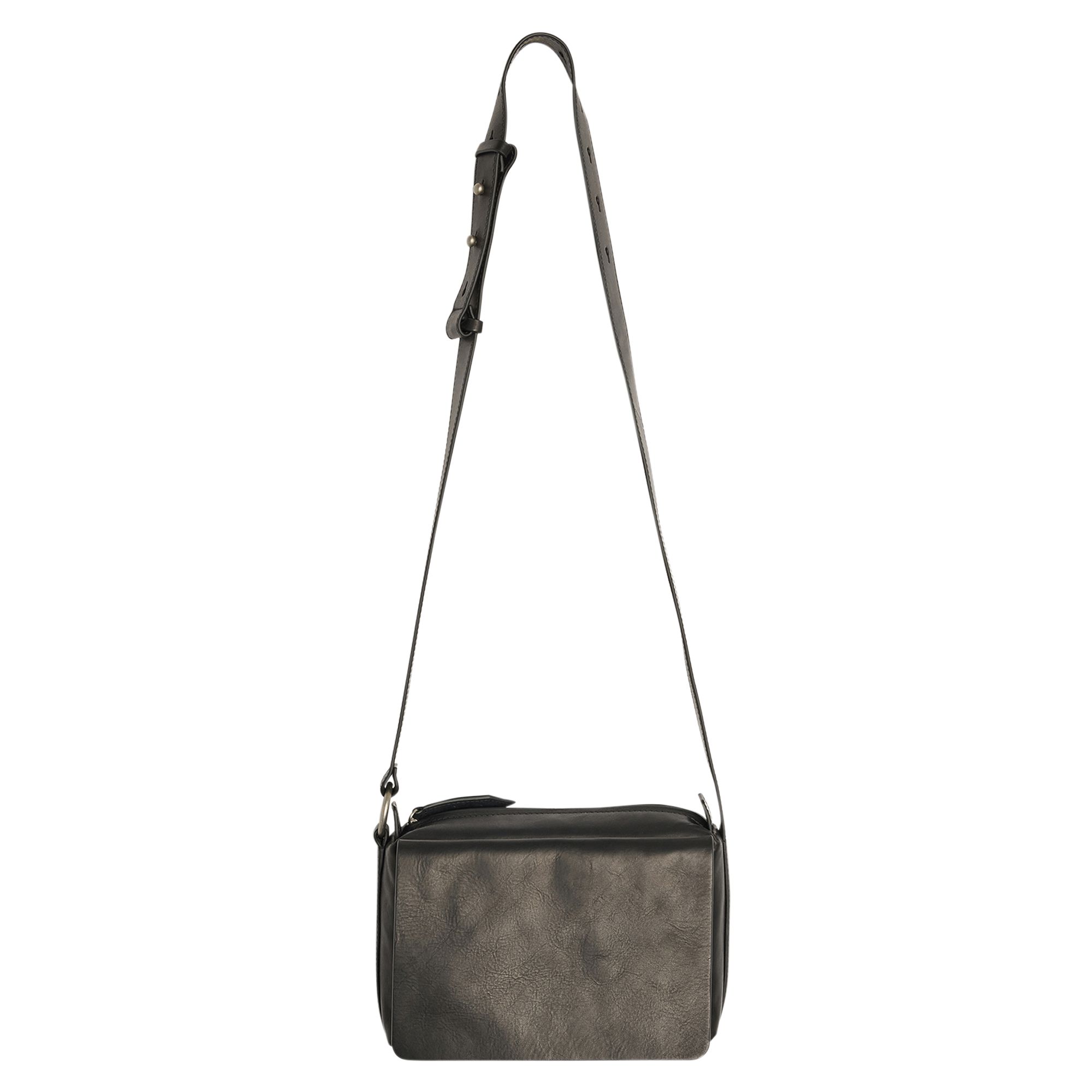 Pre-owned Dries Van Noten Small Camera Crossbody Bag 'black' | Men's Size Onesize