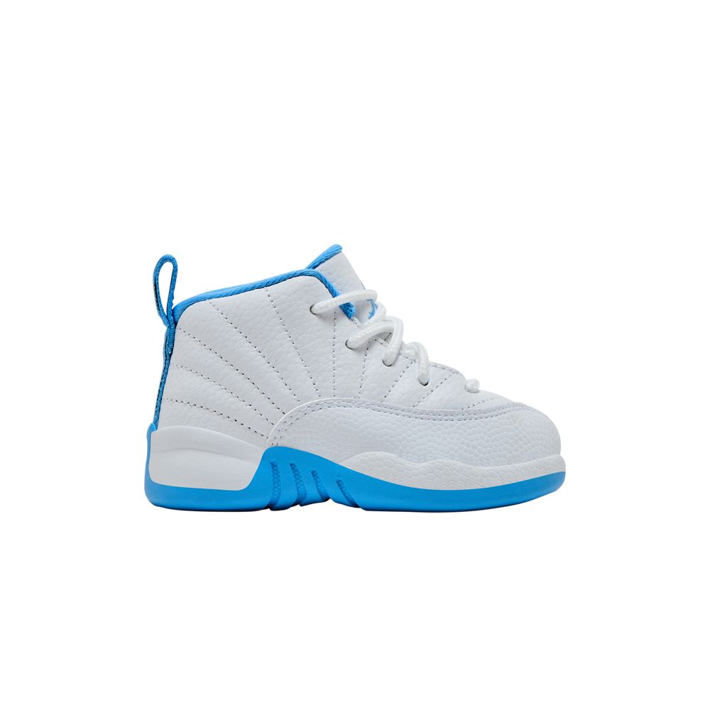 Pre-owned Air Jordan 12 Retro Td 'melo' 2025 | White | Infant Size 2