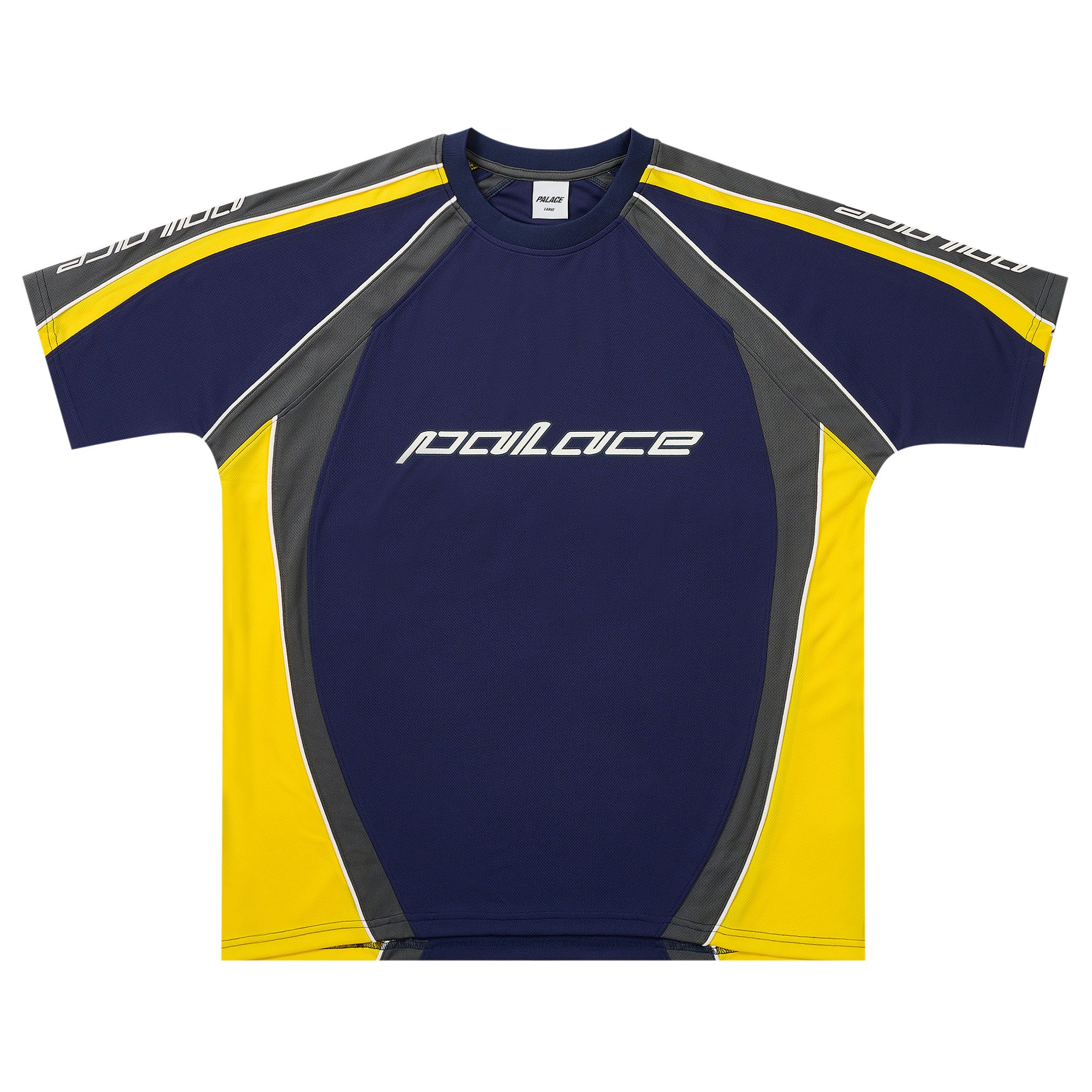 Pre-owned Palace Far Out Jersey 'navy' | Blue | Men's Size Xl