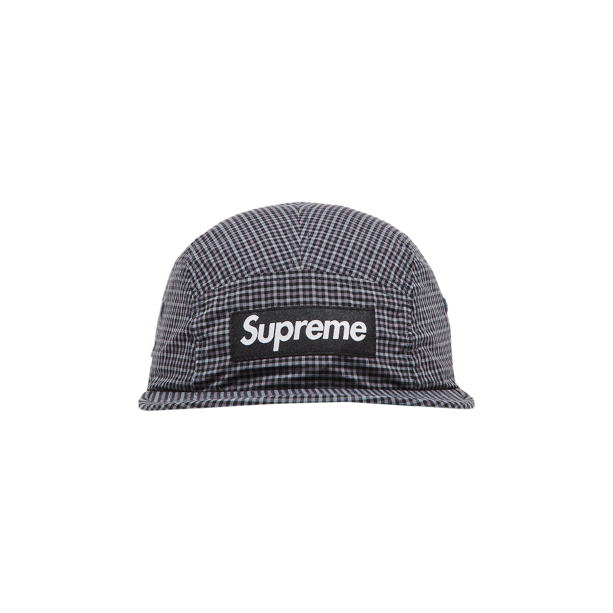 Pre-owned Supreme X Cordura Plaid Camp Cap 'black' | Men's Size Onesize